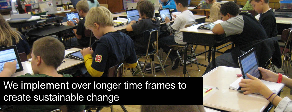 Implement: Supporting teachers in the classroom using digital technologies